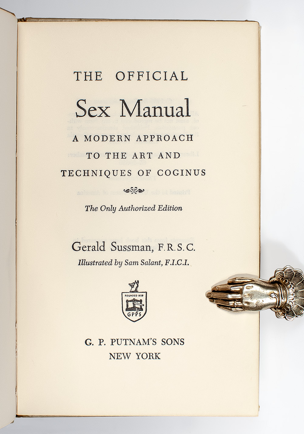 The Official Sex Manual: A Modern Approach to the Art and Techniques of Coginus.