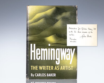 Hemingway: The Writer as Artist
