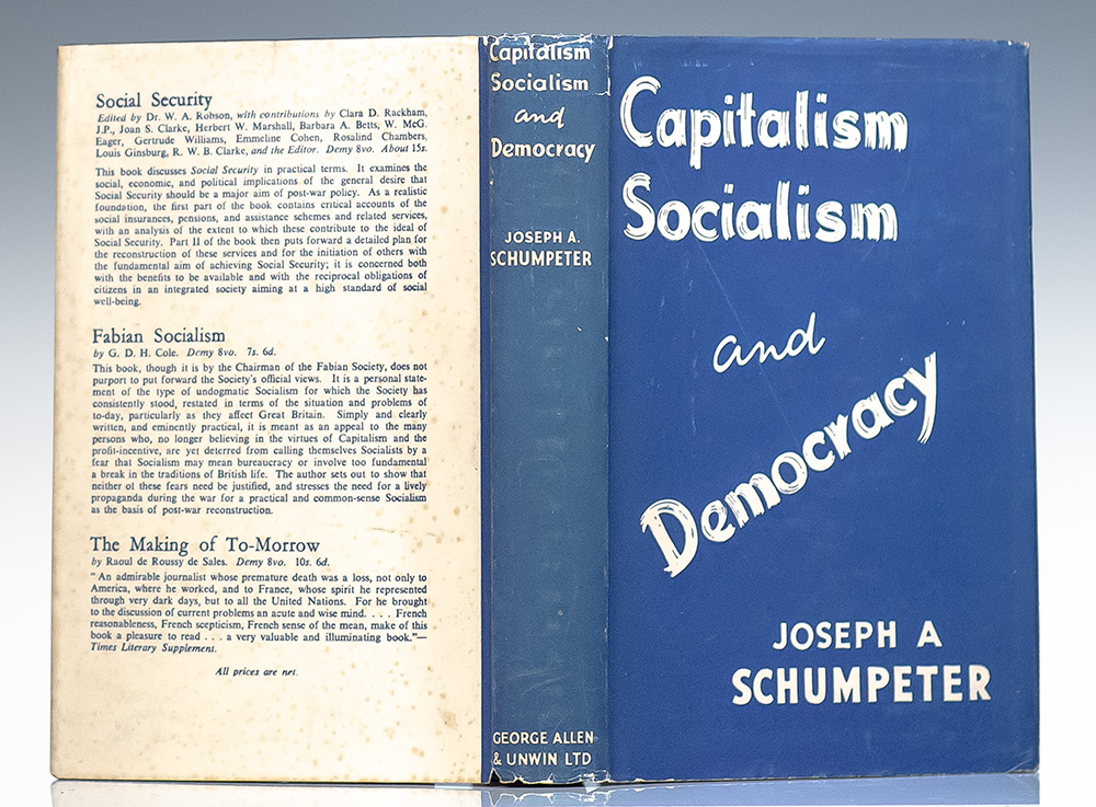 Capitalism, Socialism and Democracy.