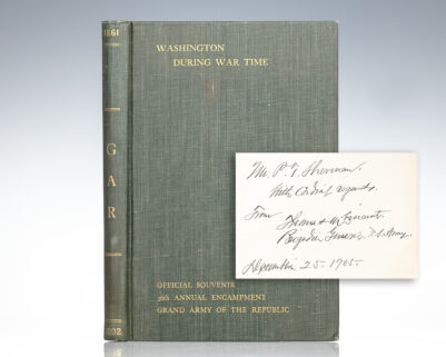 Washington During War Time: A Series of Papers Showing the Military, Political, and Social Phases During 1861 to 1865.