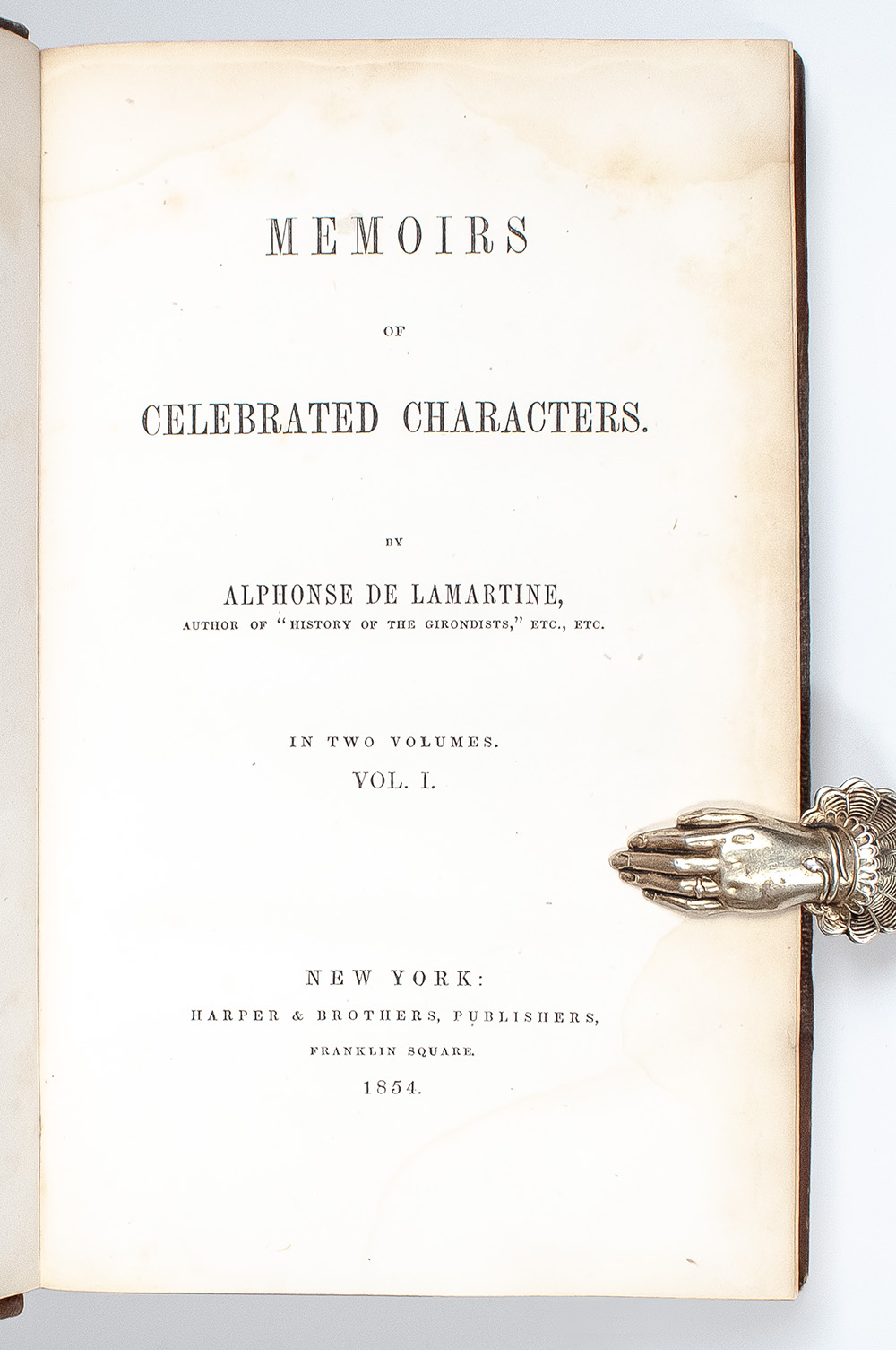 Memoirs of Celebrated Characters.