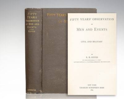 Fifty Years' Observation of Men and Events Civil and Military.
