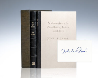 Our Kind of Traitor and An Address Given at the Oxford Literary Festival March 2010.