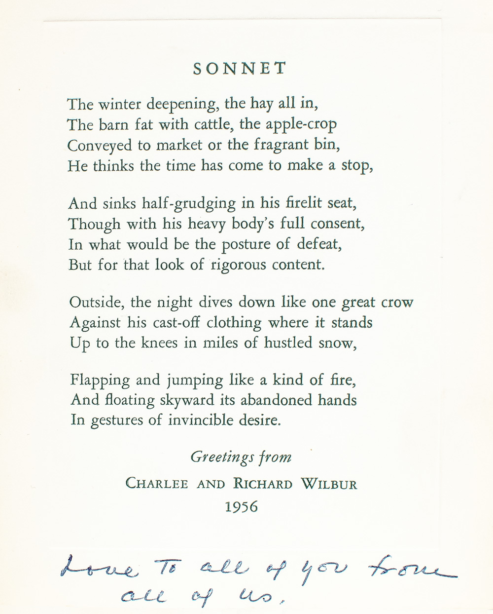 Ceremony And Other Poems.