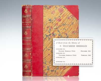 An Old New England Town: Sketches of Life, Scenery, Character.