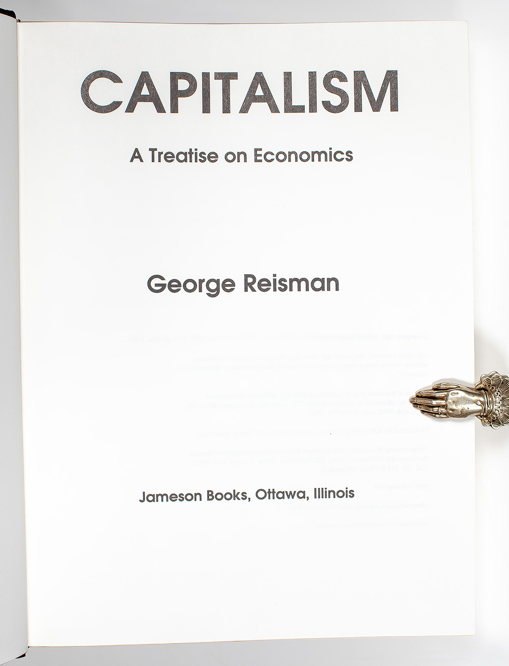 Capitalism: A Treatise on Economics.