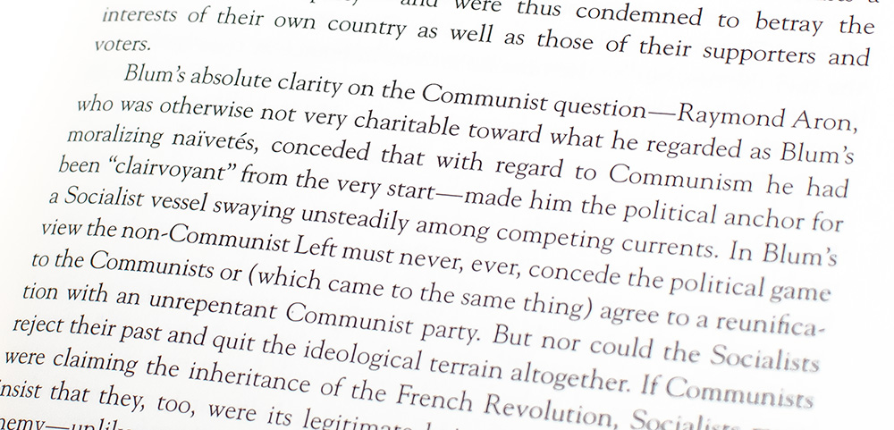 The Burden of Responsibility: Blum, Camus, Aron, and the French Twentieth Century.