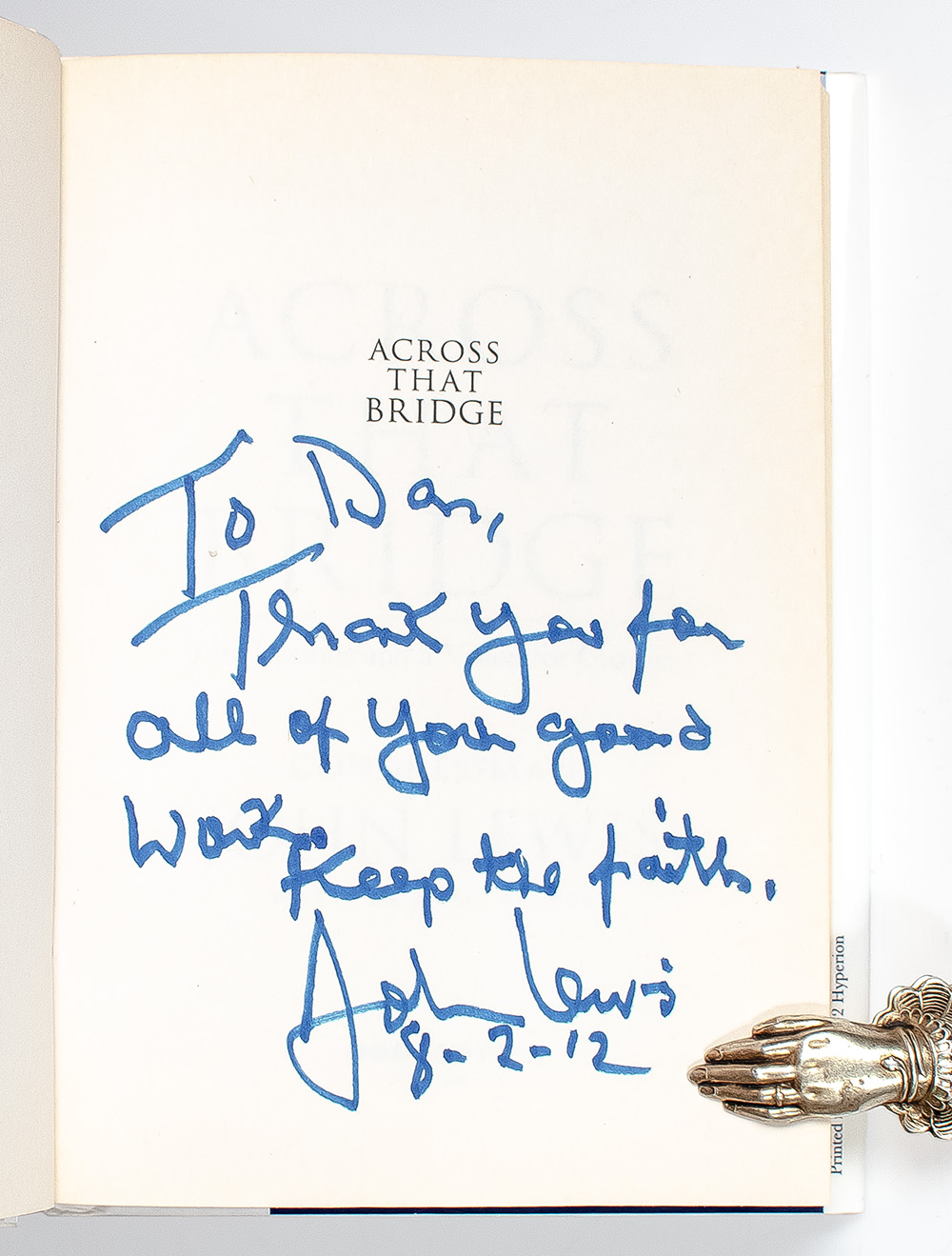 Across That Bridge: A Vision for Change and the Future of America.