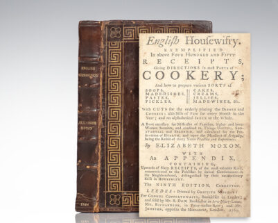 English Housewifry: Exemplified in Above Four Hundred and Fifty Recipes, Giving Directions in Most Parts of Cookery.