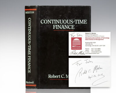 Continuous-Time Finance.