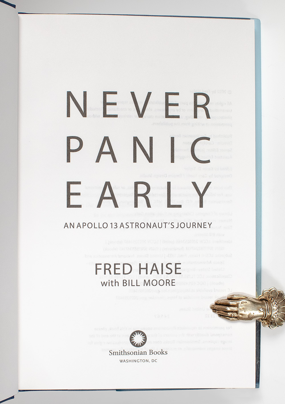 Never Panic Early: An Apollo 13 Astronaut's Journey.