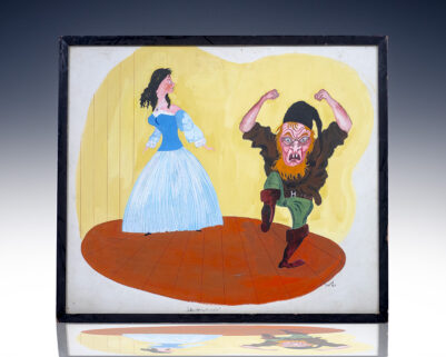 John Le Carré Original Painting of 'Rumpelstiltskin.'