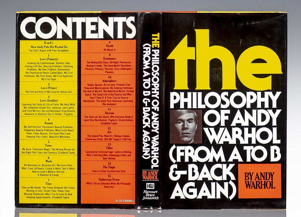 The Philosophy of Andy Warhol (From A to B and Back Again).