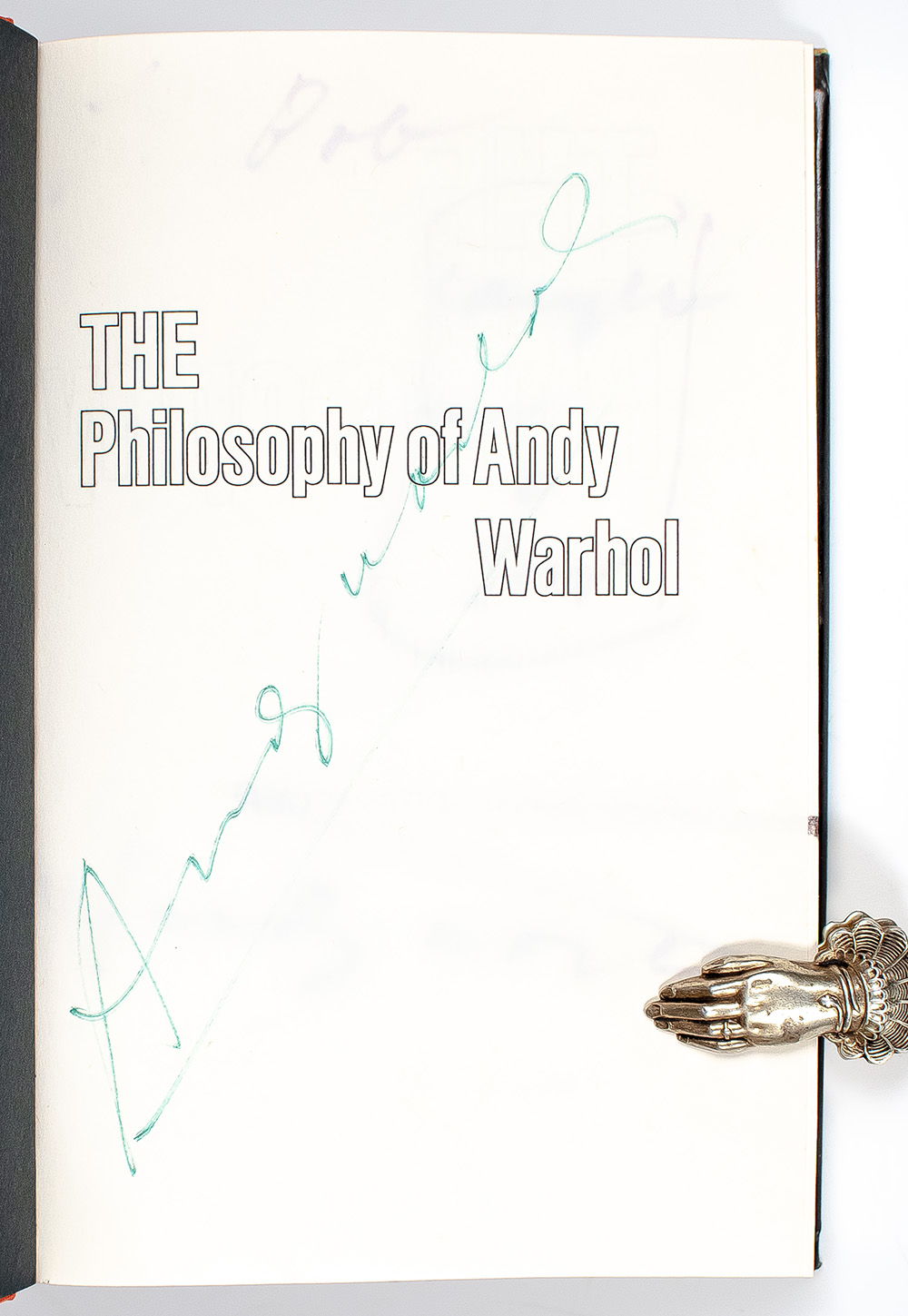 The Philosophy of Andy Warhol (From A to B and Back Again).