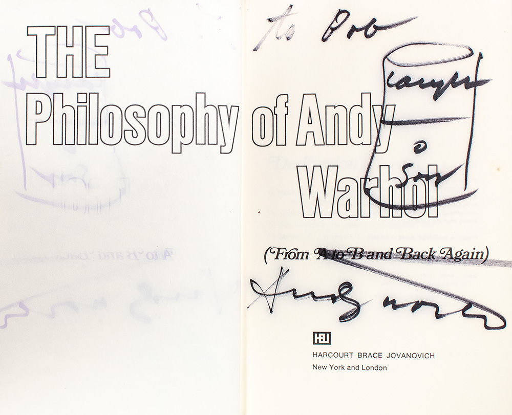 The Philosophy of Andy Warhol (From A to B and Back Again).