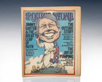 Jimmy Carter & The Great Leap of Faith: An Endorsement, with Fear & Loathing.