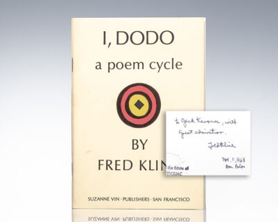 I, DODO: A Poem Cycle.