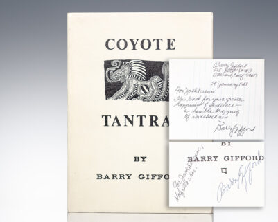 Coyote Tantras and Other Poems.