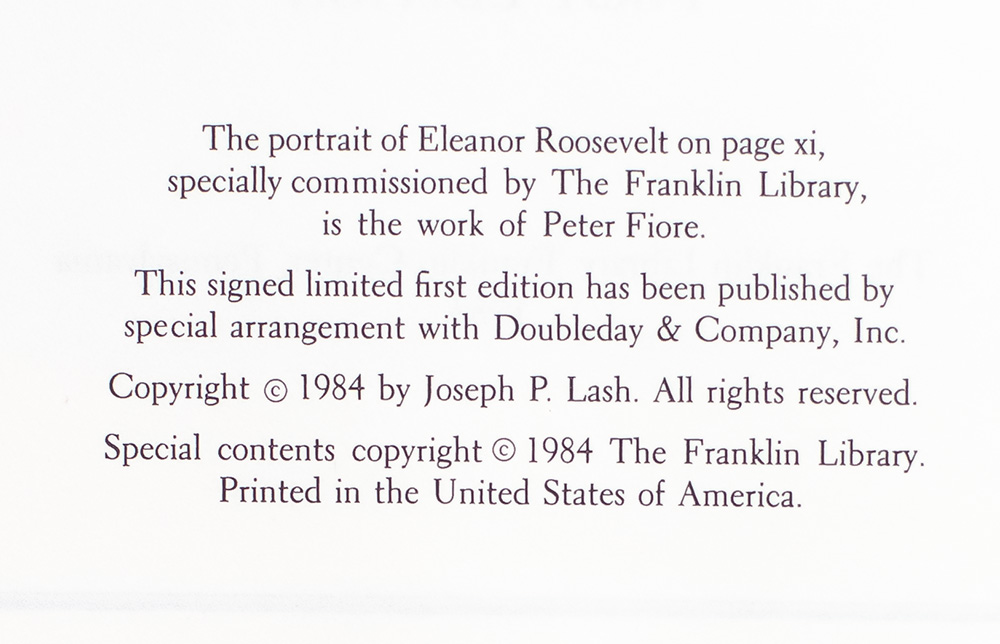 A World of Love: Eleanor Roosevelt and Her Friends 1943-1962.