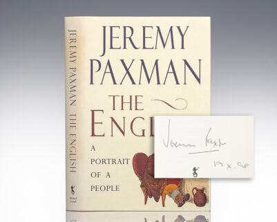 The English: A Portrait of a People.