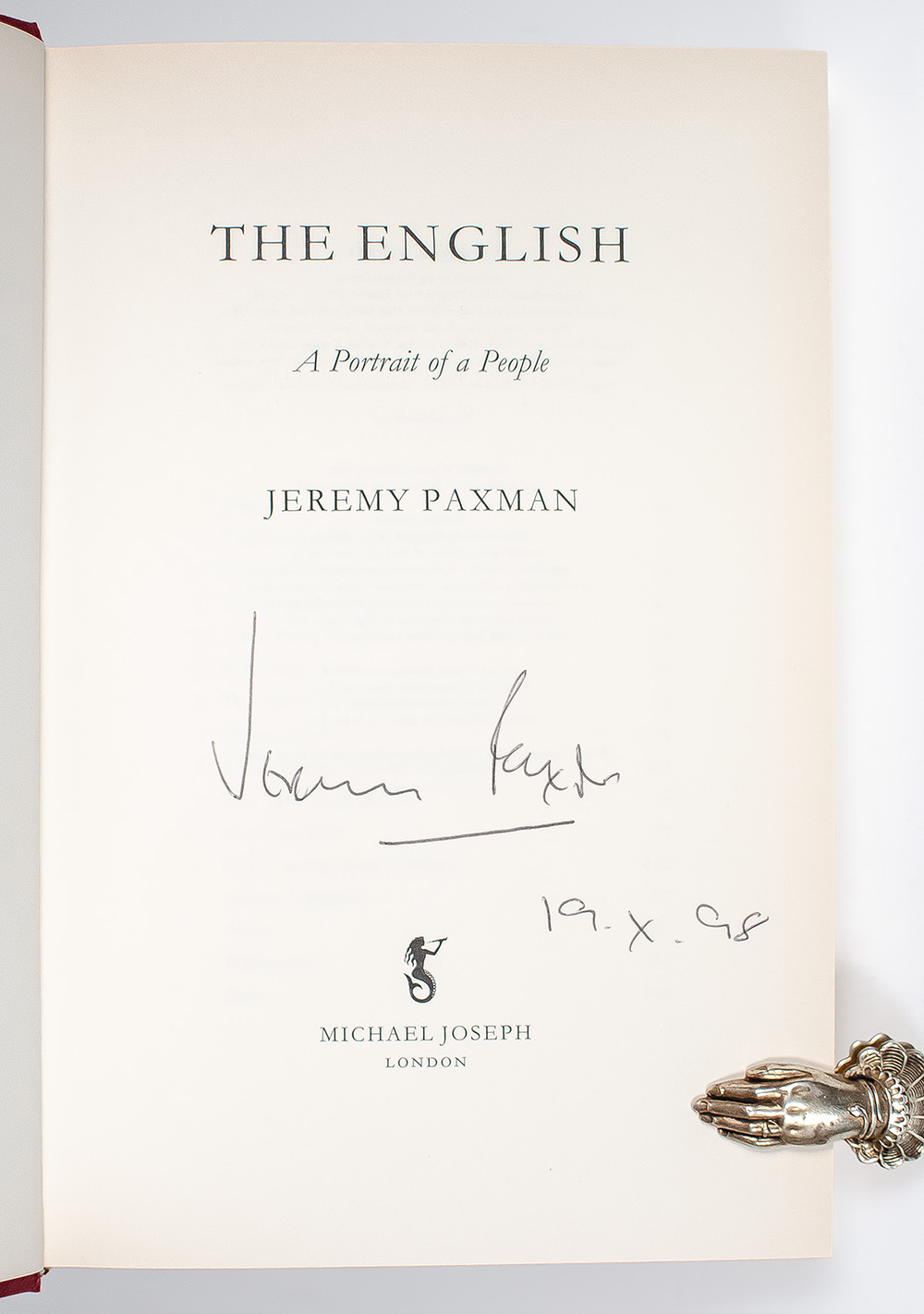 The English: A Portrait of a People.
