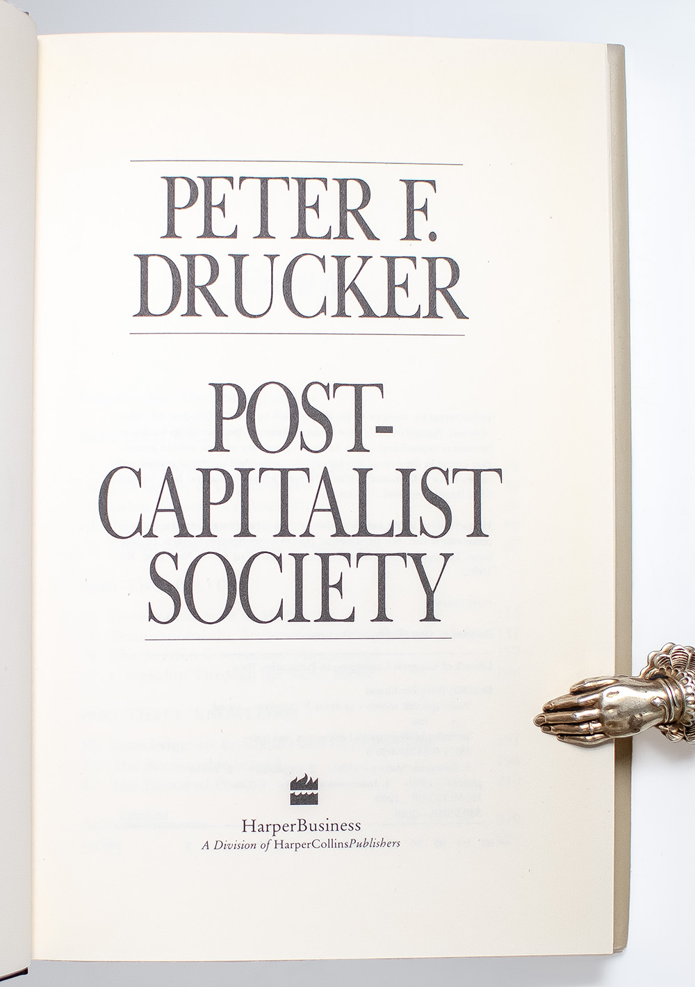 Post-Capitalist Society.