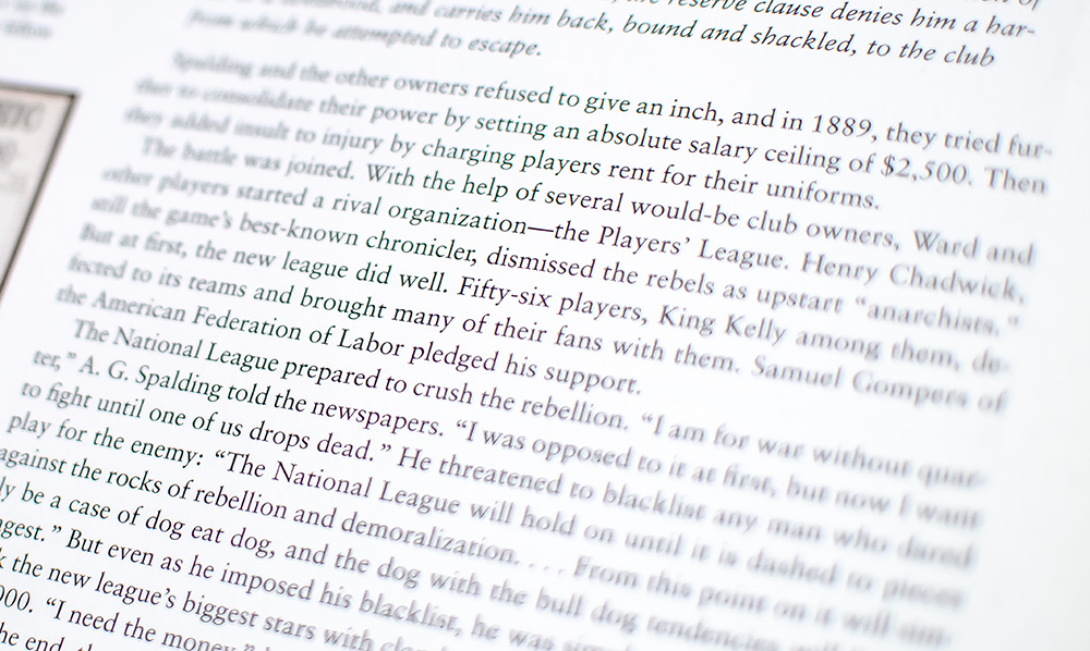 Baseball: An Illustrated History.