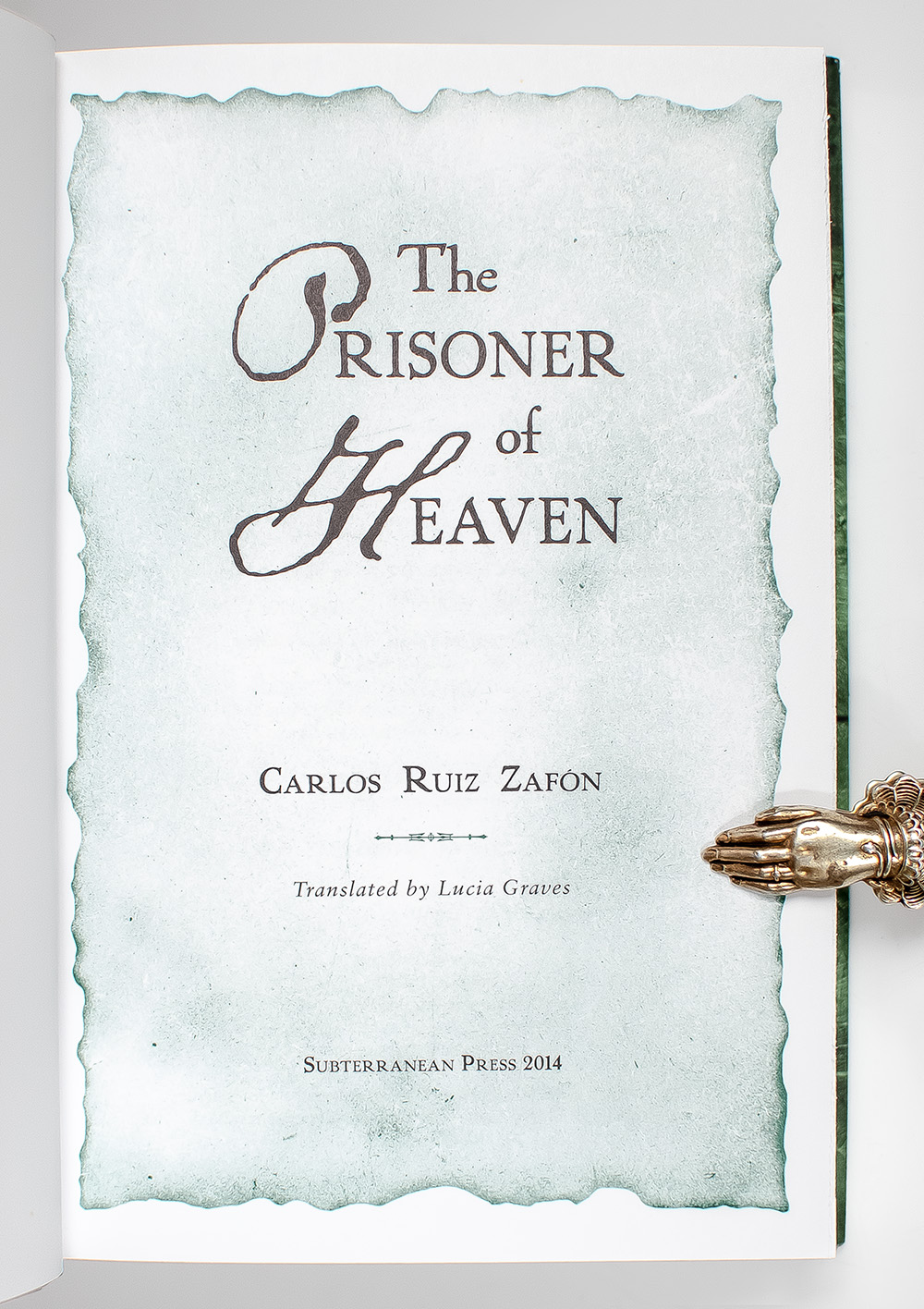 The Prisoner of Heaven.