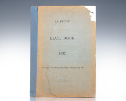 Palestine: Blue Book 1932.