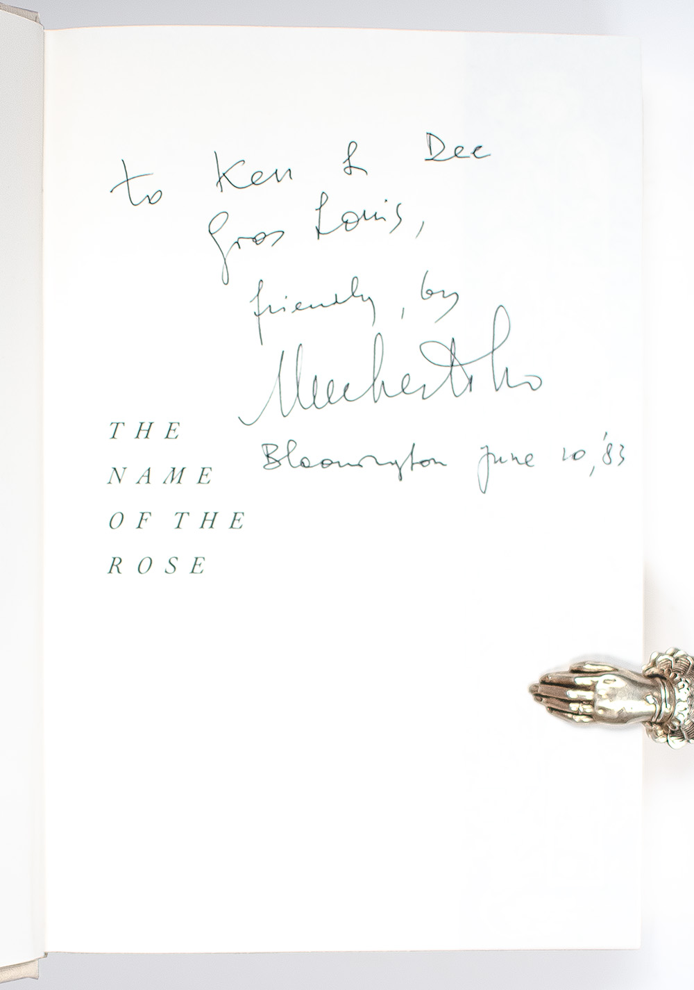 The Name of the Rose.