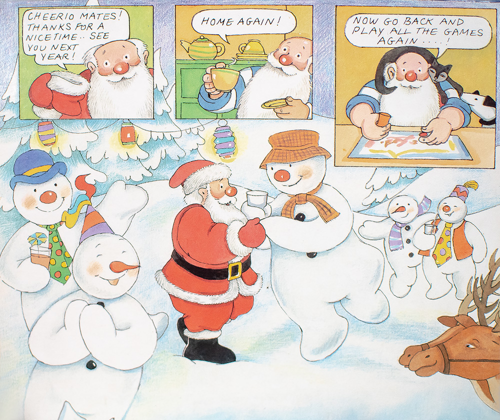 Father Christmas Games Book.