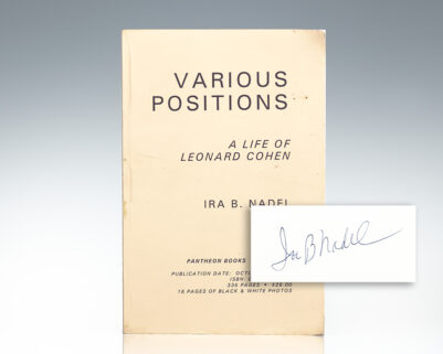Various Positions: A Life of Leonard Cohen.