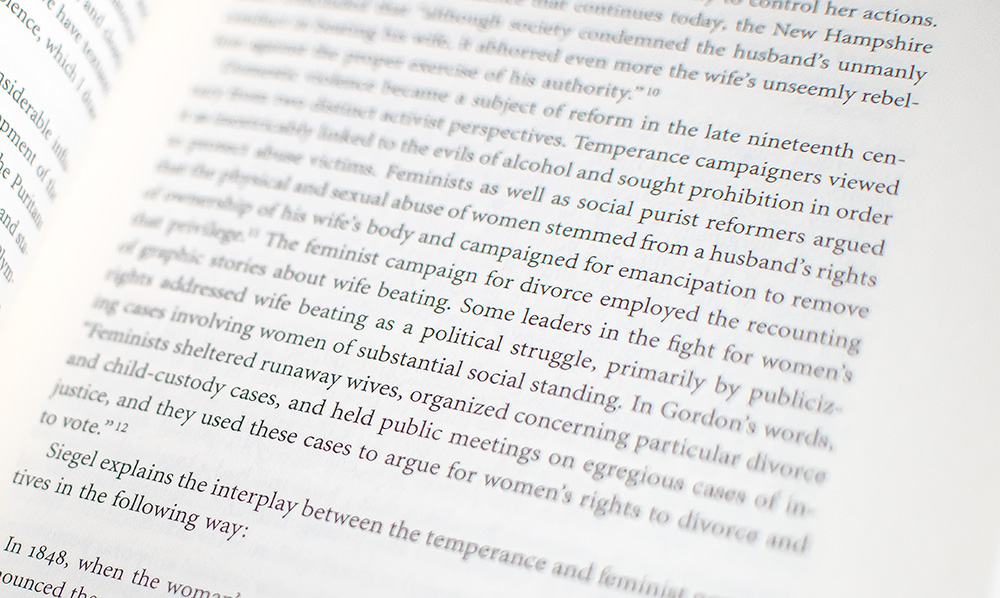 Battered Women & Feminist Lawmaking.