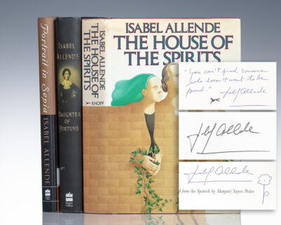 The House of Spirits Trilogy: House of the Spirits, Daughter of Fortune, and Portrait in Sepia.