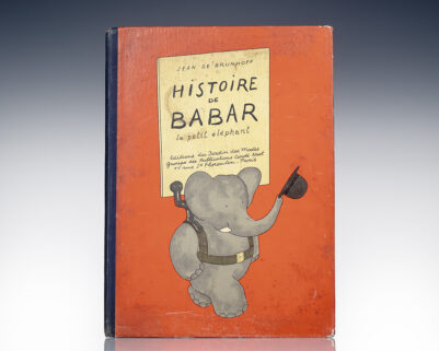 Histoire de Babar le petit elephant. [The Story of Babar the Little Elephant].