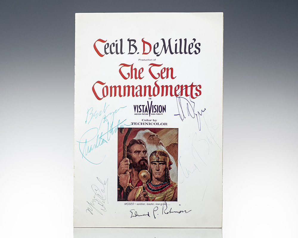 The Ten Commandments.