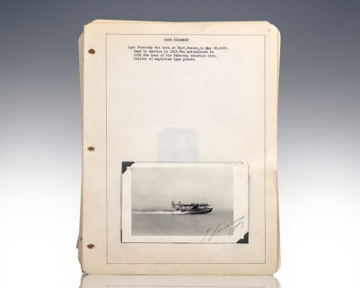 Aviator Autograph Collection.