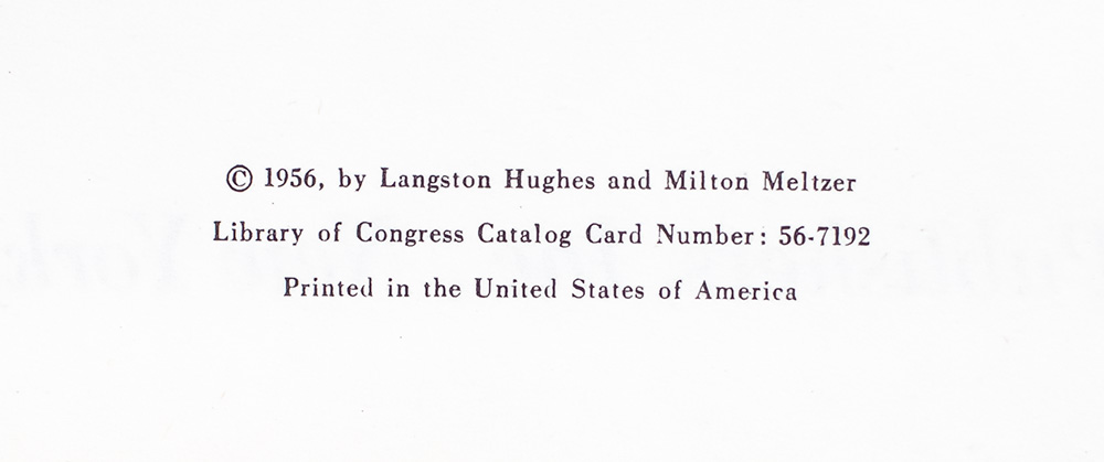 A Pictorial History of the Negro in America.