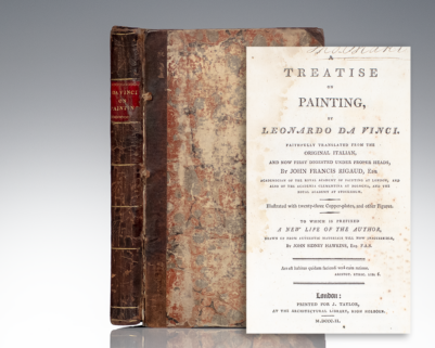 A Treatise on Painting, by Leonardo Da Vinci. Faithfully Translated from the Original Italian, and Now First Digested Under Proper Heads.