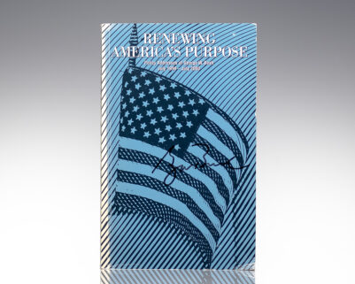 Renewing America's Purpose: Policy Addresses of George W. Bush July 1999-July 2000.