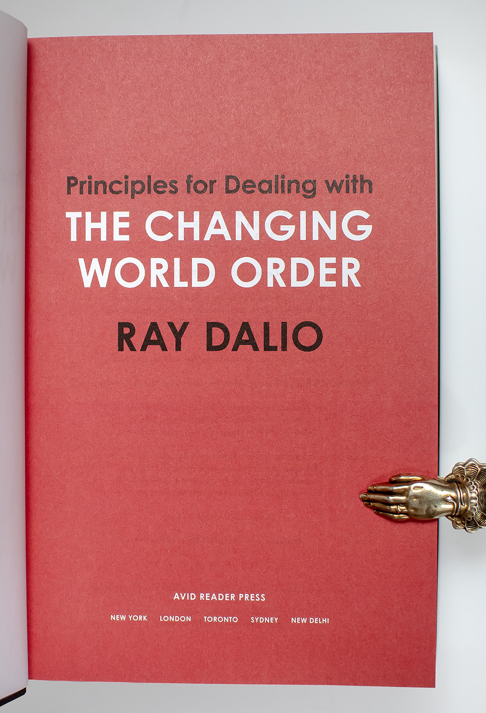 Principles for Dealing with the Changing World Order: Why Nations Succeed and Fail.