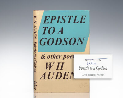 Epistle To A Godson & Other Poems.