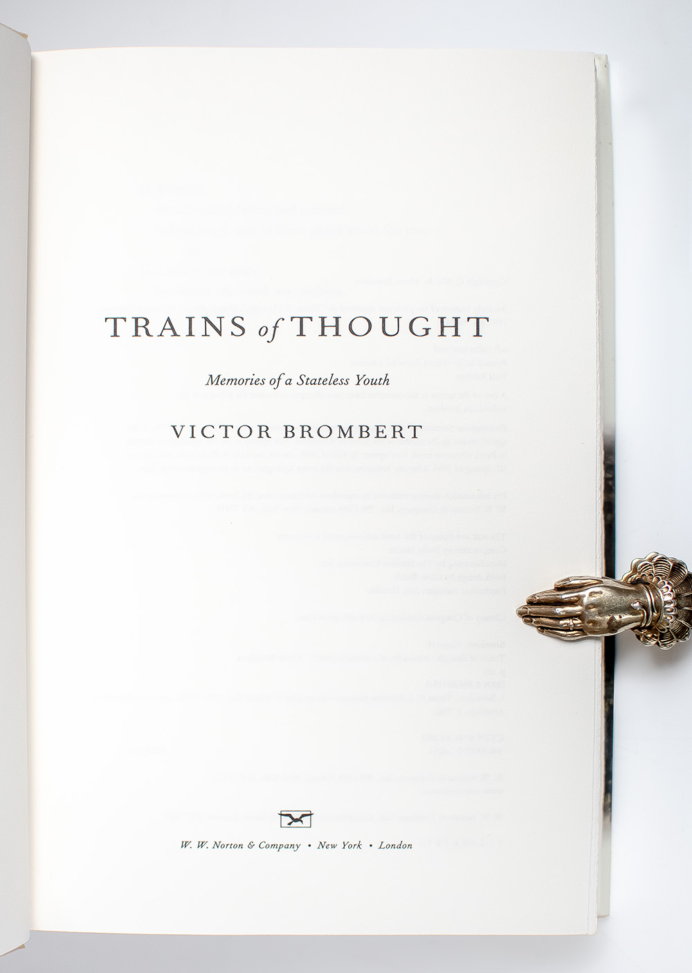 Trains Of Thought: Memories Of A Stateless Youth.