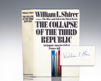 The Collapse of the Third Republic: An Inquiry Into the Fall of France in 1940.