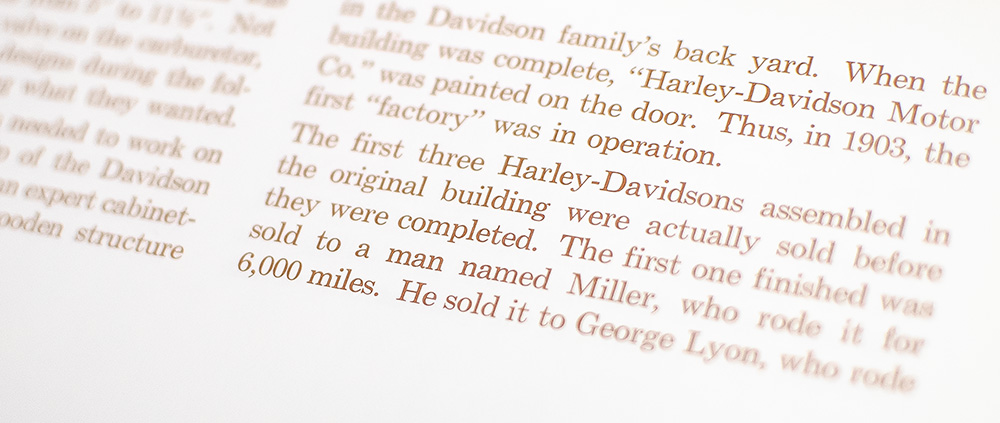 The Story of Harley-Davidson.