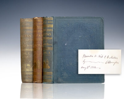 Narrative of the Expedition of an American Squadron to the China Seas and Japan, Performed in the Years 1852, 1853, and 1854, Under the Command of Commodore M. C. Perry, United States Navy, by Order of the Government of the United States. [Including] Observations on the Zodiacal Light.