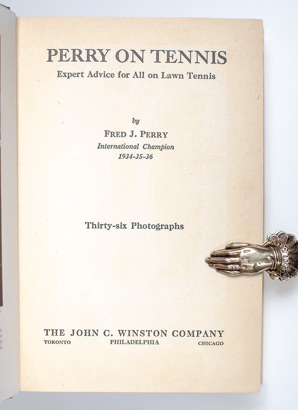 Perry on Tennis: Expert Advice for All on Lawn Tennis.