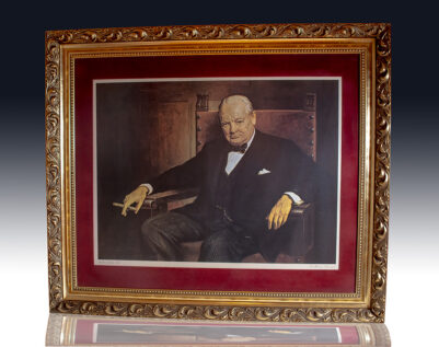 Winston S. Churchill Arthur Pan Portrait.