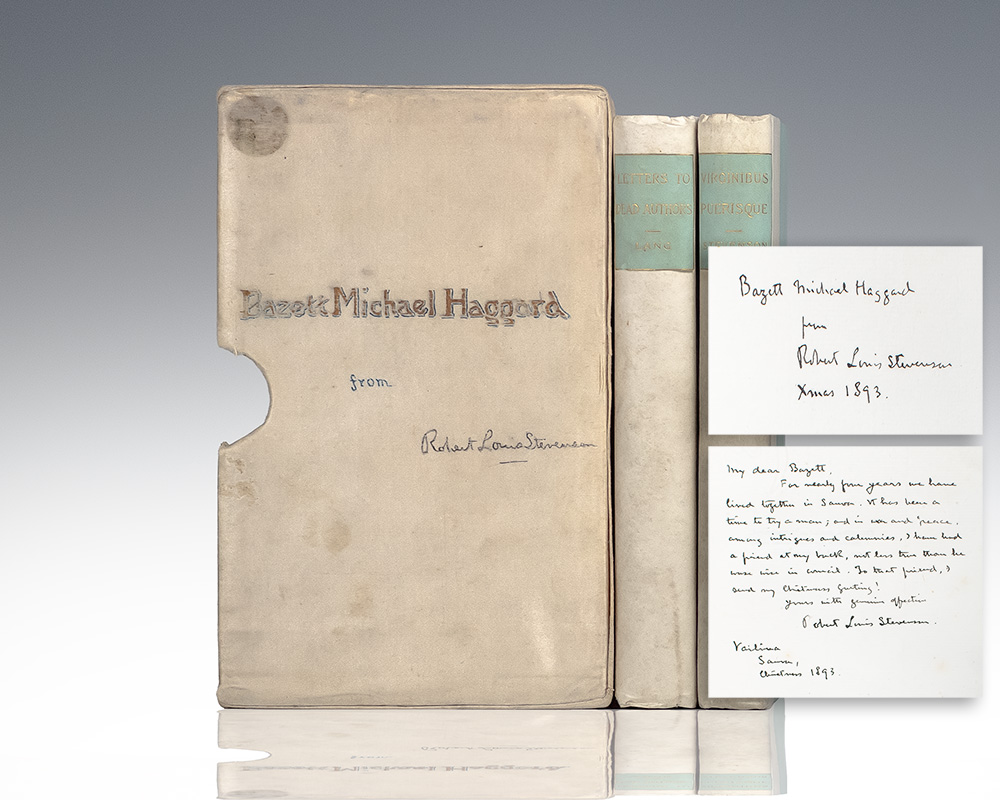 Virginibus Puerisque and Other Papers. [with] Letters to Dead Authors.