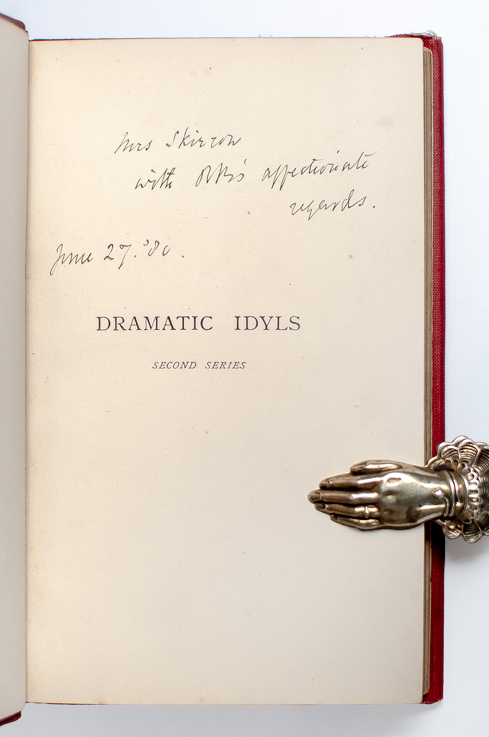 Dramatic Idyls.